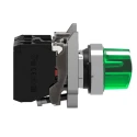 Schneider Electric Standard Handle Illuminated Selector Switch 2 Positions SPDT 22.5 mm Cutout Harmony XB4 XB4BK123B5