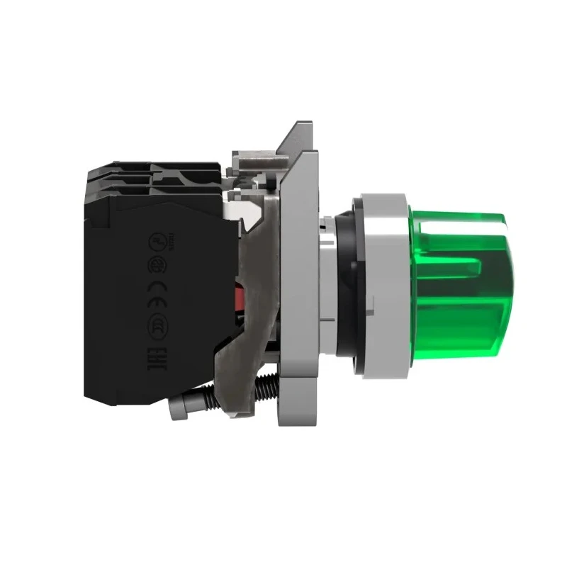 Schneider Electric Standard Handle Illuminated Selector Switch 2 Positions SPDT 22.5 mm Cutout Harmony XB4 XB4BK123B5