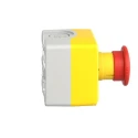 Telemecanique Harmony XALK Series Twist Release Emergency Stop Push Button, Surface Mount, 40 mm Cutout Diameter XALK178E