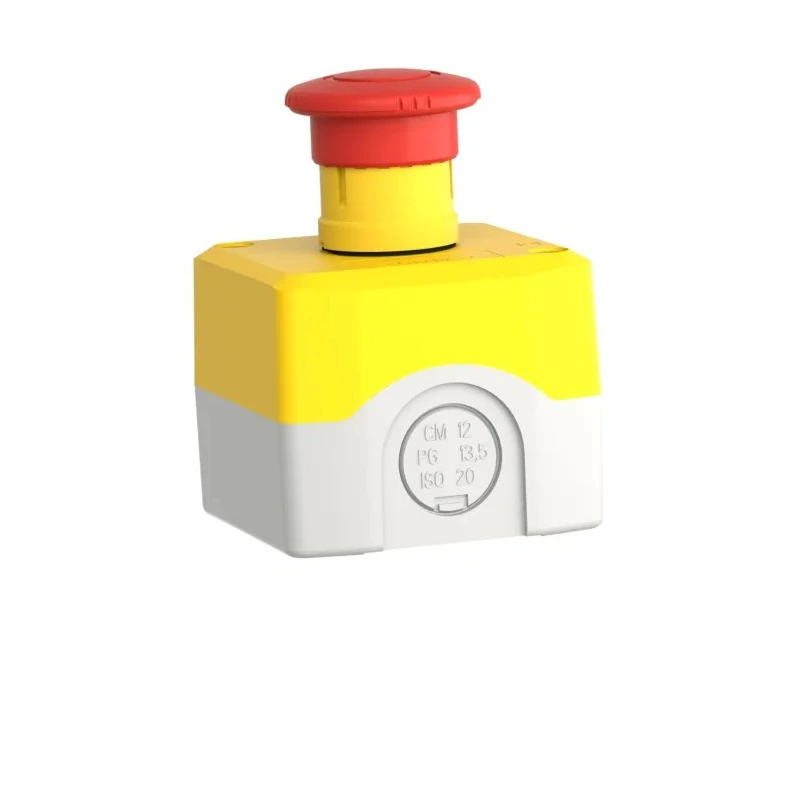 Telemecanique Harmony XALK Series Twist Release Emergency Stop Push Button, Surface Mount, 40 mm Cutout Diameter XALK178E