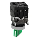 Schneider Electric Standard Handle Illuminated Selector Switch 2 Positions SPDT 22.5 mm Cutout Harmony XB4 XB4BK123B5