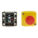 Telemecanique Harmony XALK Series Twist Release Emergency Stop Push Button, Surface Mount, 40 mm Cutout Diameter XALK178E