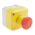 Telemecanique Harmony XALK Series Twist Release Emergency Stop Push Button, Surface Mount, 40 mm Cutout Diameter XALK178E