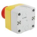 Telemecanique Harmony XALK Series Twist Release Emergency Stop Push Button, Surface Mount, 40 mm Cutout Diameter XALK178E