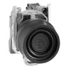 Schneider Electric Harmony XB4 Series Push Button Switch, Spring Return, Panel Mount, 22 mm Cutout, SPST Contact XB4BPS21EX