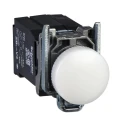 Schneider Electric Panel Mount White LED Pilot Light Harmony XB4 22 mm Cutout 240V ac IP69 IP67 IP66 IP69K XB4BV41
