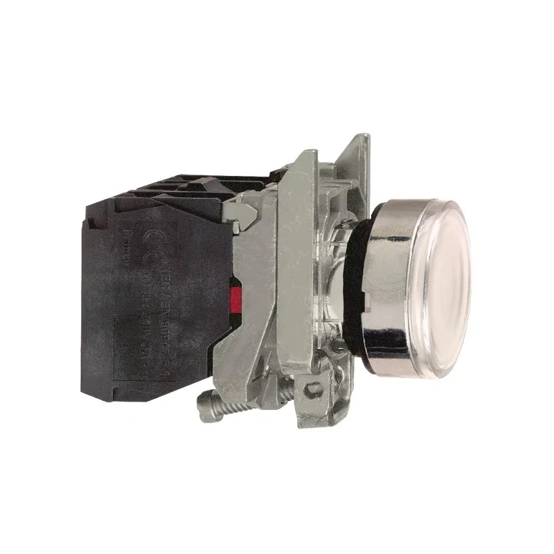 Schneider Electric Harmony XB4 Series Illuminated Push Button Switch, Spring Return, Panel Mount, 22 mm Cutout XB4BW3165