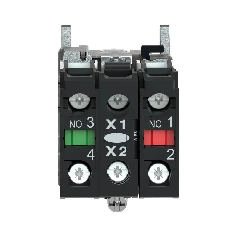 Schneider Electric Harmony XB4 Series Illuminated Push Button Switch, Spring Return, Panel Mount, 22 mm Cutout XB4BW3165