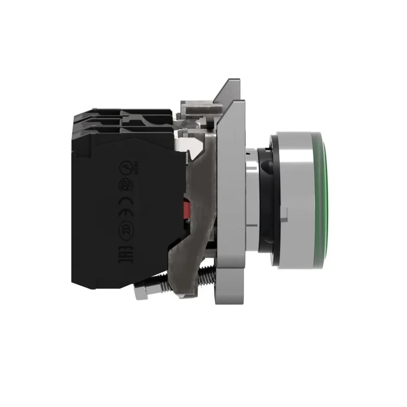 Schneider Electric Harmony XB4 Series Illuminated Push Button Switch, Spring Return, Panel Mount, 22 mm Cutout XB4BW33G5