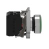 Schneider Electric Harmony XB4 Series Illuminated Push Button Switch, Spring Return, Panel Mount, 22 mm Cutout XB4BW33G5