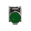 Schneider Electric Harmony XB4 Series Illuminated Push Button Switch, Spring Return, Panel Mount, 22 mm Cutout XB4BW33G5