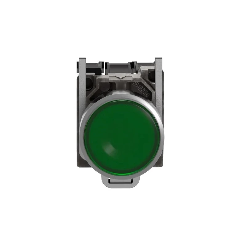 Schneider Electric Harmony XB4 Series Illuminated Push Button Switch, Spring Return, Panel Mount, 22 mm Cutout XB4BW33G5