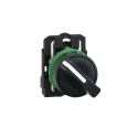 Schneider Electric Selector Switch, 2 Positions, 1 NO Contact, IP69K Rated, Harmony XB5 Series XB5AD21