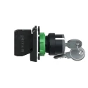 Schneider Electric Key Stay Put Rotary Switch Selector Switch 2 Positions 1 NO XB5AG41
