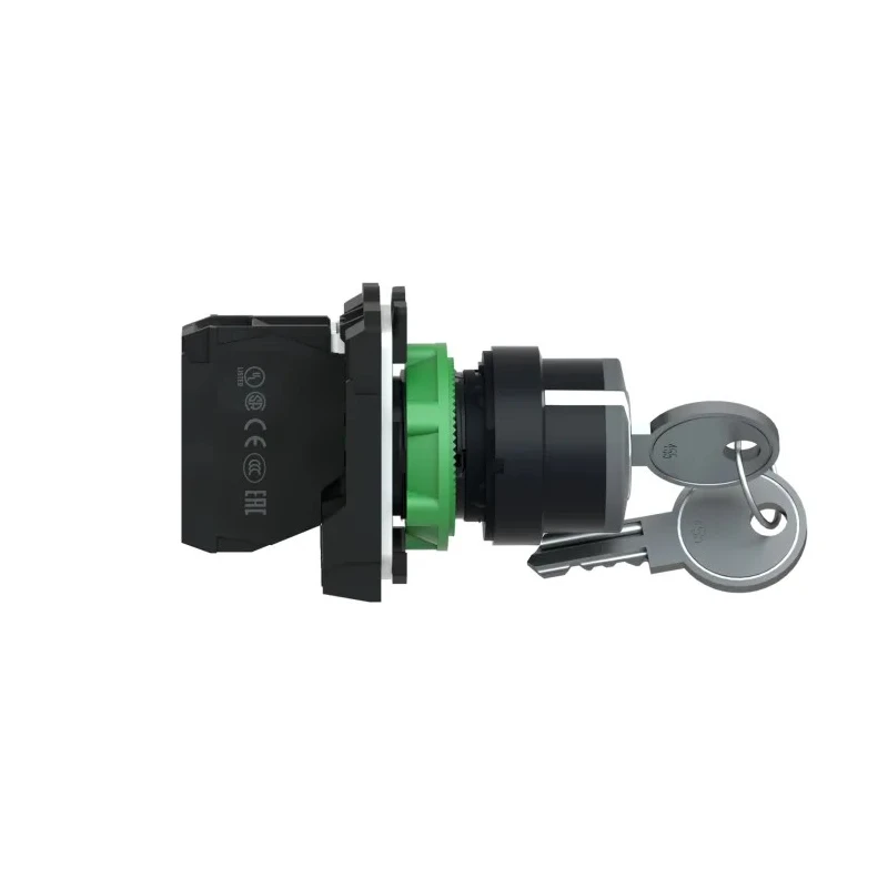 Schneider Electric Key Stay Put Rotary Switch Selector Switch 2 Positions 1 NO XB5AG41