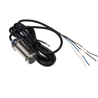 Telemecanique Sensors Threaded Barrel Inductive Proximity Sensor M18 x 1, 36 V DC, 200 mA, IP68, XS1M18KP340
