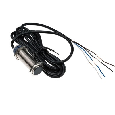 Telemecanique Sensors Threaded Barrel Inductive Proximity Sensor M18 x 1, 36 V DC, 200 mA, IP68, XS1M18KP340