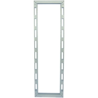 RS PRO 2 Post Frame Grey Steel Server Rack 37U 1731 mm Height 465 mm Width 400 mm Depth 529-047
