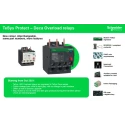 Schneider Electric Overload Relay 1 NO/1 NC, Adjustable Current 0.1 to 0.16 A, 160mA Contact Rating, 60 W Power, LRD01