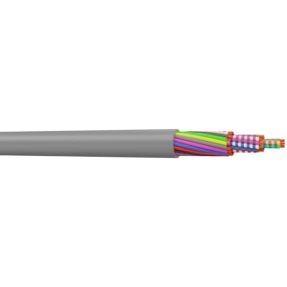 AXINDUS HIFLEX-Y Control Cable 3 Cores 0.34mm² 22 AWG Unscreened Grey Polyvinyl Chloride Sheath 50 m 90300034C50
