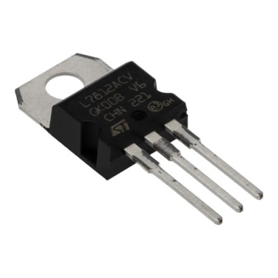 STMicroelectronics 5-Channel Linear Voltage Regulator 12V 1A TO-220 3-Pin L7812ACV