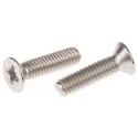 RS PRO Countersunk Pozidriv Stainless Steel Machine Screw M4 16 mm 528-980