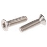 RS PRO Countersunk Pozidriv Stainless Steel Machine Screw M4 16 mm 528-980