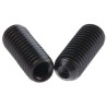 RS PRO Steel M6 x 16 mm Grub Screw Plain Cup DIN 916 Black 530-034