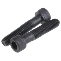 RS PRO Plain Steel Hex Socket Cap Screw M12 x 60 mm, Hex Socket Drive, DIN 912 Standard 529-898