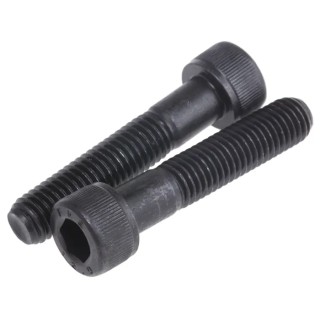 RS PRO Plain Steel Hex Socket Cap Screw M12 x 60 mm, Hex Socket Drive, DIN 912 Standard 529-898