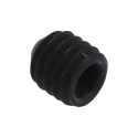RS PRO Steel M3 x 3 mm Grub Screw Plain Cup Black DIN 916 529-905