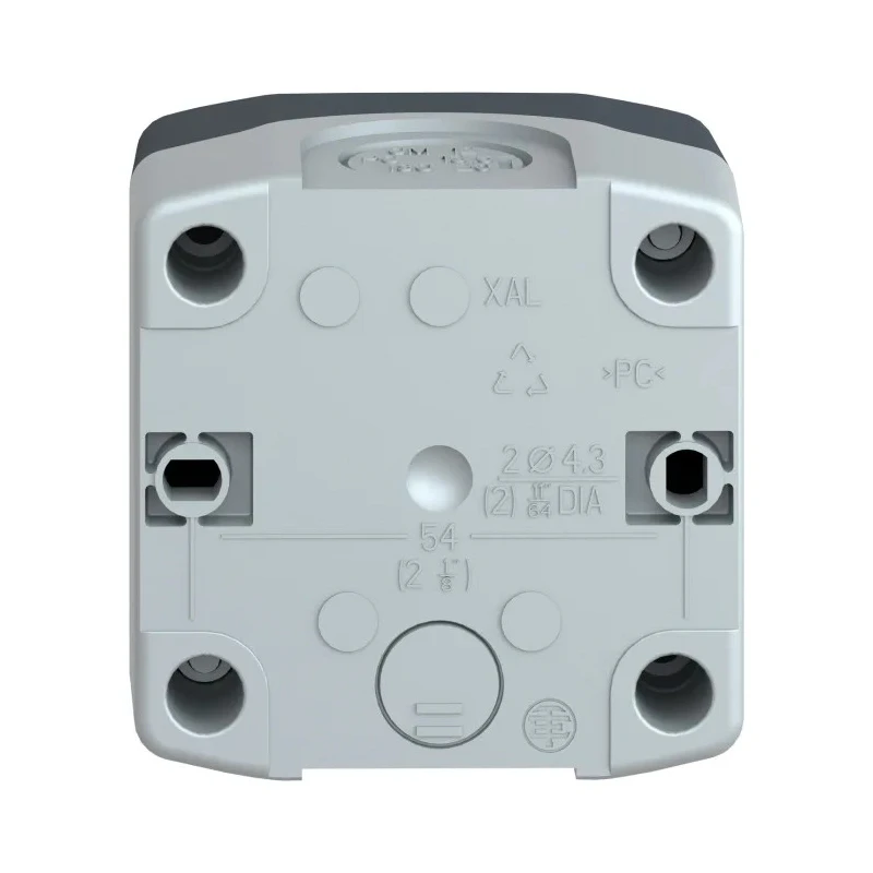 Schneider Electric Spring Return Enclosed Push Button Polycarbonate Green, IP67, IP66, IP69K XALD101