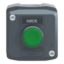 Schneider Electric Spring Return Enclosed Push Button Polycarbonate Green, IP67, IP66, IP69K XALD101