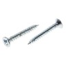 RS PRO Pozidriv Countersunk Steel Wood Screw, Bright Zinc, 6 Thread, 1 in Length 529-078