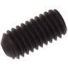 RS PRO Steel M6 x 12 mm Black Hexagon Socket Grub Screw Plain Cup DIN 916 530-028
