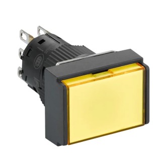 Schneider Electric Harmony XB6E Series Illuminated Push Button Switch, Spring Return, Panel Mount, 16 mm Cutout XB6EDW5B1P