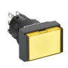 Schneider Electric Harmony XB6E Series Illuminated Push Button Switch, Spring Return, Panel Mount, 16 mm Cutout XB6EDW5B1P