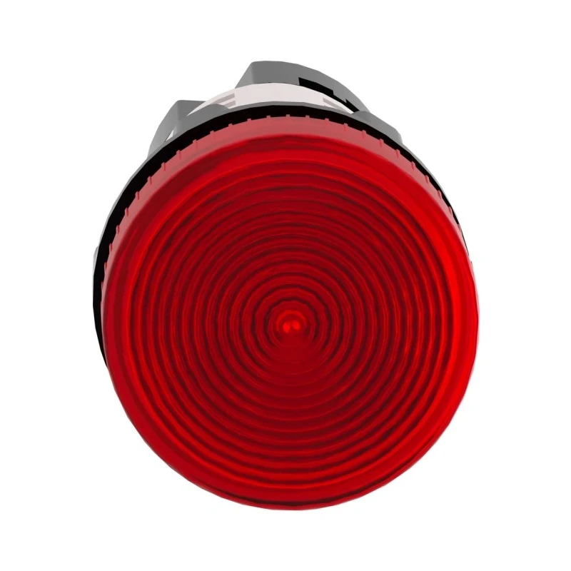 BACO Flush Red LED Pilot Light Harmony XB7 22 mm Cutout 250V IP65 Round XB7EV64P