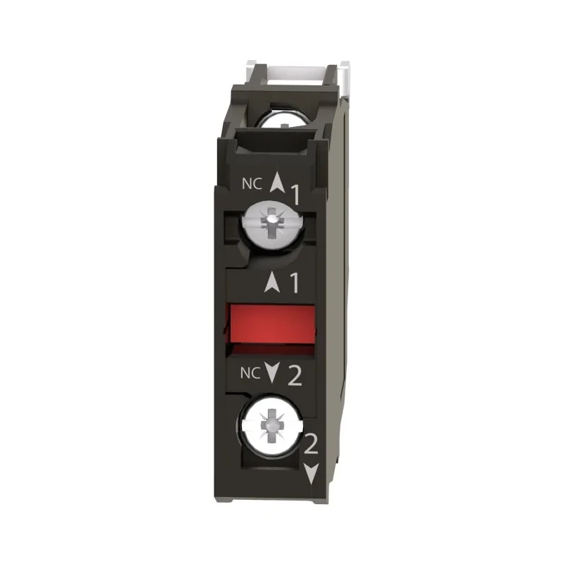 Schneider Electric Harmony Series Contact Block 60V, 10A, 2 NC Screw Terminal ZBE204