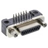 Glenair 21 Way Right Angle 1.91 mm Pitch Through Hole Micro-D Male D-Sub Connector GMR7590