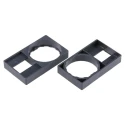 Schneider Electric Blank Label Holder for Use with XB4 Series and XB5 Series ZBZ35