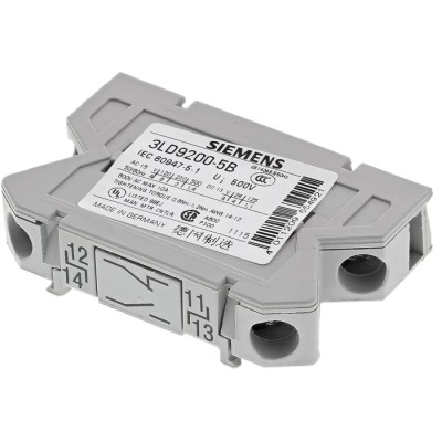 Siemens Switch Disconnector Auxiliary Switch 1 NO/1 NC Accessory for 3LD2 Series 3LD9200-5B