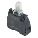 Schneider Electric Harmony Series Light Block 230V White LED Illumination ZBVM1