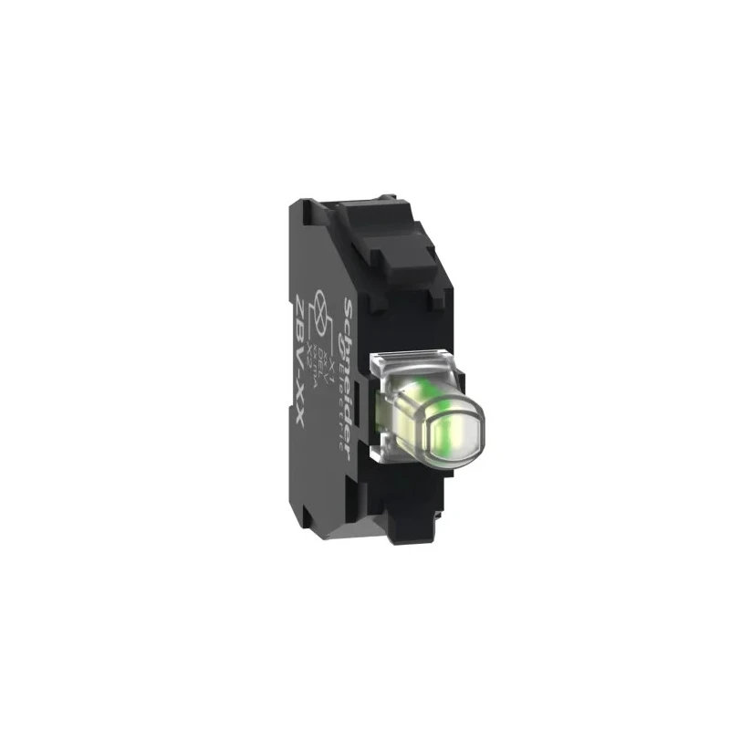 Schneider Electric Harmony Series Light Block 230V White LED Illumination ZBVM1
