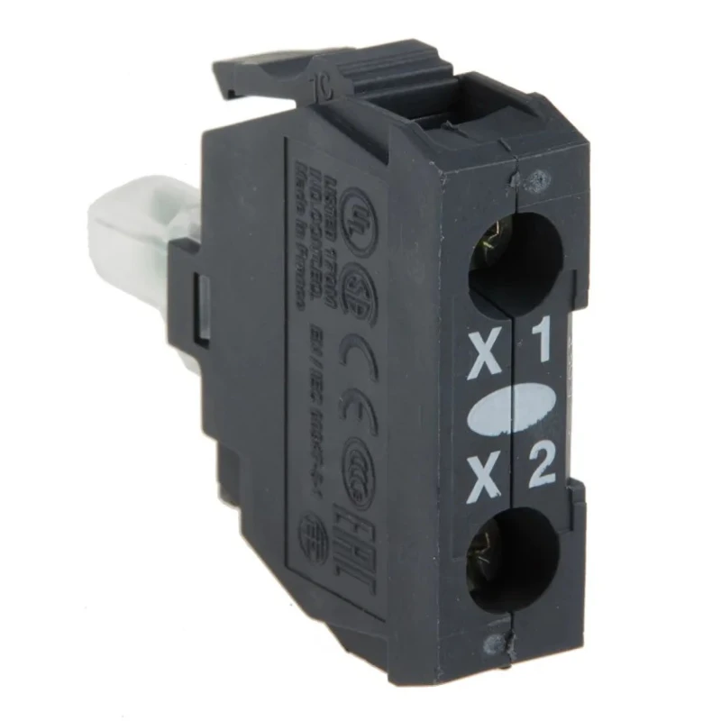 Schneider Electric Harmony Series Light Block 230V White LED Illumination ZBVM1