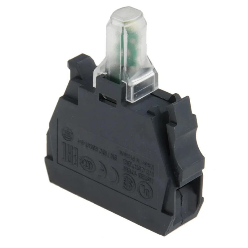 Schneider Electric Harmony Series Light Block 230V White LED Illumination ZBVM1