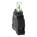 Schneider Electric Harmony Series Light Block 230V White LED Illumination ZBVM1
