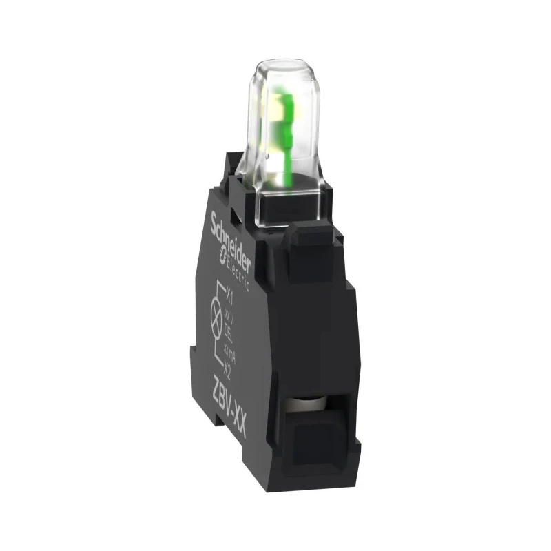 Schneider Electric Harmony Series Light Block 230V White LED Illumination ZBVM1