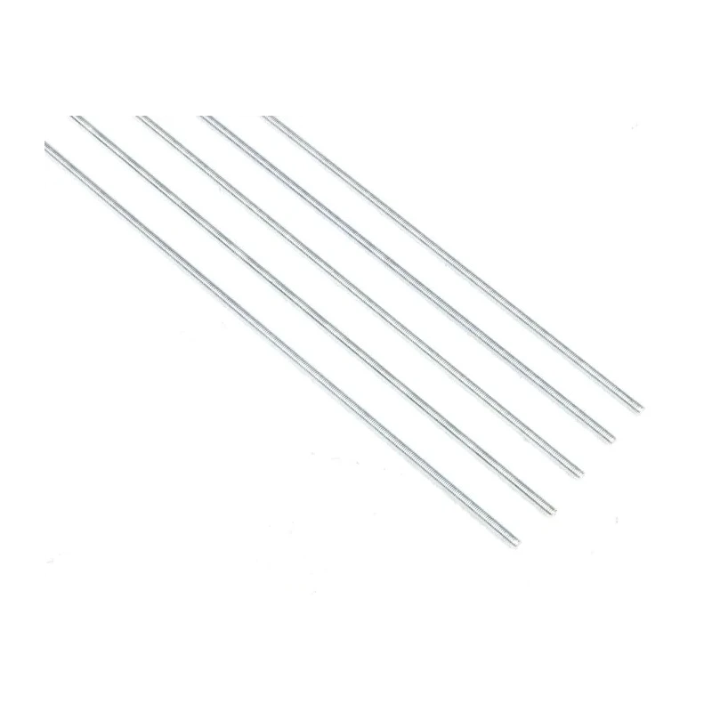 RS PRO Zinc Plated Steel Threaded Rod M8 Thread Size 1 m Length Model 530-337