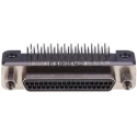 Glenair High-Density 37 Way Right Angle Micro-D 1.91 mm Pitch Through Hole D-Sub Connector Male GMR7590